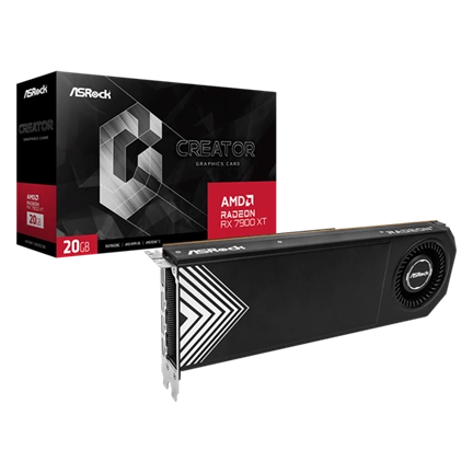 ASRock AMD Radeon RX 7900 XT Creator 20GB GDDR6 videokártya