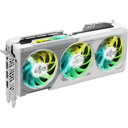 ASRock AMD Radeon RX 9070 XT Steel Legend 16GB GDDR6 videokártya