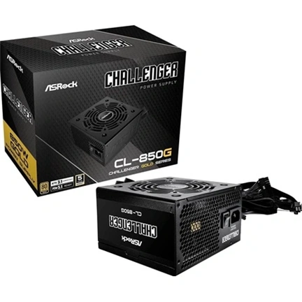ASRock Challenger CL-850G tápegység - 850W, 80 Plus Gold, ATX 3.1