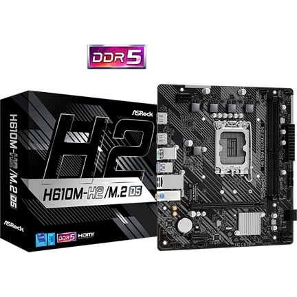 ASRock H610M-H2/M.2 D5 – LGA1700 DDR5 5600
