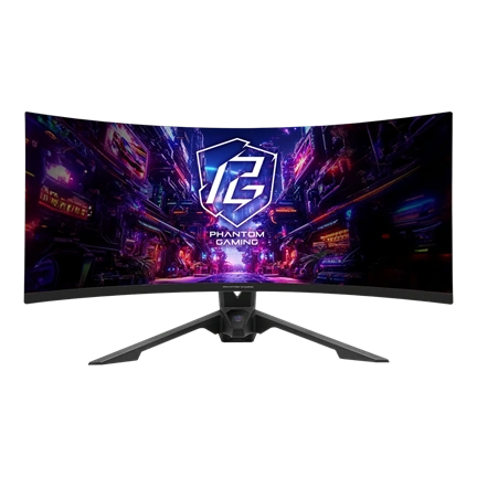 ASRock Phantom Gaming PG34QRT3A monitor - 34", WQHD, 1500R ívelt, VA, 180Hz