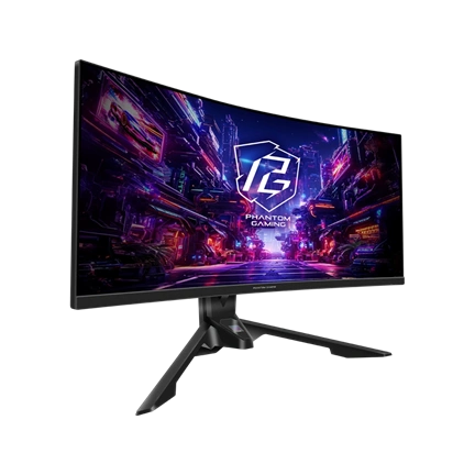 ASRock Phantom Gaming PG34QRT3A monitor - 34", WQHD, 1500R ívelt, VA, 180Hz