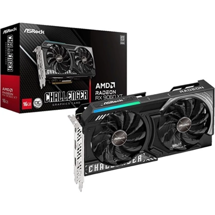 ASRock Radeon RX 9060 XT Challenger 16GB OC videokártya