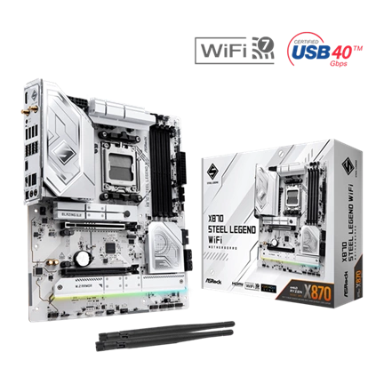 ASRock X870 Steel Legend WiFi alaplap