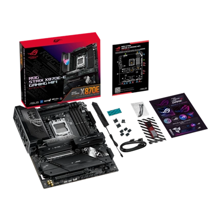 ASUS Alaplap AM5 ROG STRIX X870E-E GAMING WIFI AMD X870, ATX