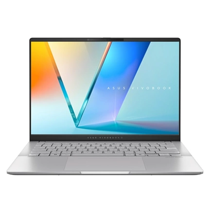 ASUS CONS NB Vivobook S14 M5406KA-QD037 14" WUXGA OLED GL, AMD KRACKAN-8C/BGA, 16GB, 1TB M.2, INT, NOOS, Ezüst