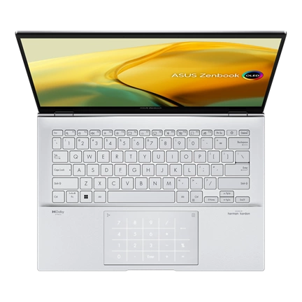 ASUS CONS NB ZenBook UX3402VA-KM501W 14,0" 2.8K OLED, i7-13700H, 16GB, 1TB M.2, INT, WIN11H, Ezüst