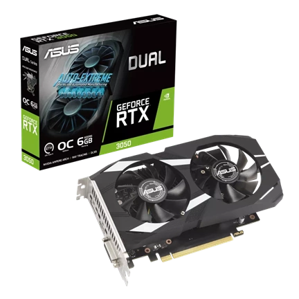 ASUS Dual GeForce RTX 3050 6GB - OC Edition GF RTX 3050 - 6 GB
