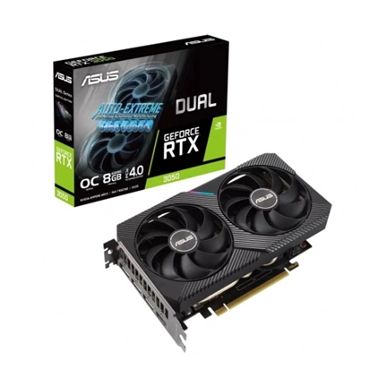 ASUS Dual GeForce RTX 3050 V2 OC Edition 8GB GDDR6