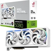 ASUS ROG Astral GeForce RTX 5080 16GB GDDR7 White OC Edition videokártya