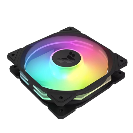ASUS TUF Gaming TR120 ARGB reverse blade - fekete