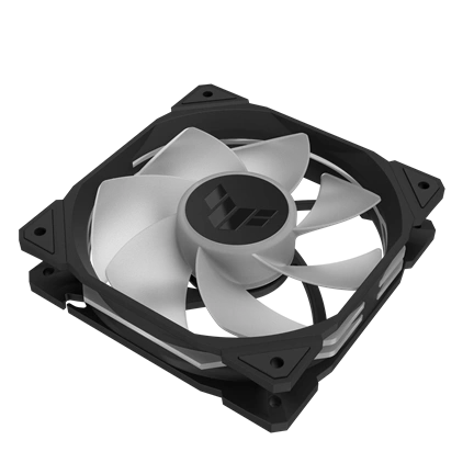 ASUS TUF Gaming TR120 ARGB reverse blade - fekete