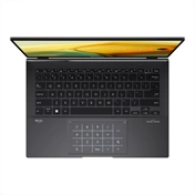 ASUS ZenBook UM3402YA-KM465W 14" 2,8K OLED GL, Ryzen7 7730U, 16GB, 512GB M.2, INT, WIN11H, Fekete