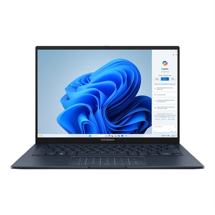 ASUS ZenBook UX3405MA-PP086W 14" 3K (2880 x 1800) OLED GL, Core Ultra 5 125H, 16GB, 512GB M.2, INT, WIN11H, Kék