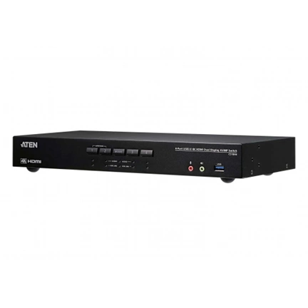 ATEN CS1844 KVMP Switch USB 3.0, 4K HDMI, Dual Display, 4 port
