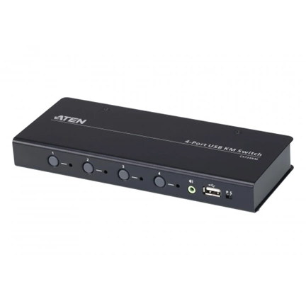 ATEN KM Switch 4-port USB Boundless (Cables included)