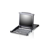 ATEN KVM Konzol LCD 19" + Switch 8PC CL5708N