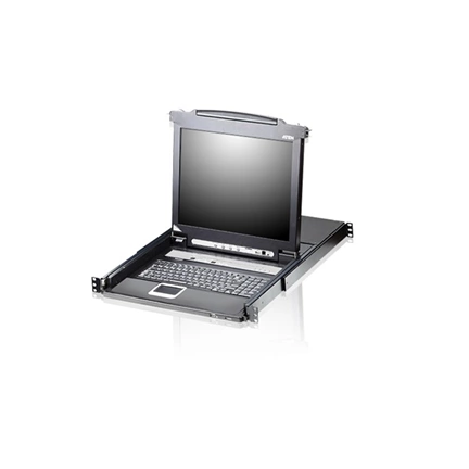 ATEN KVM Konzol LCD 19" + Switch 8PC CL5708N