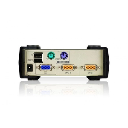 ATEN KVM Switch 2PC USB+PS/2 +kábel CS-82U