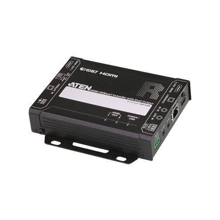 ATEN Receiver HDMI HDBaseT  with Dual Output (4K@100m) (HDBaseT Class A), VE814AR-AT-G