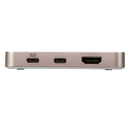 ATEN UH3235 USB-C 4K Ultra Mini Dock with Power Pass-through