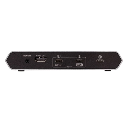 ATEN US3310 2-Port USB-C Gen 1 Dock Switch with Power Pass-through