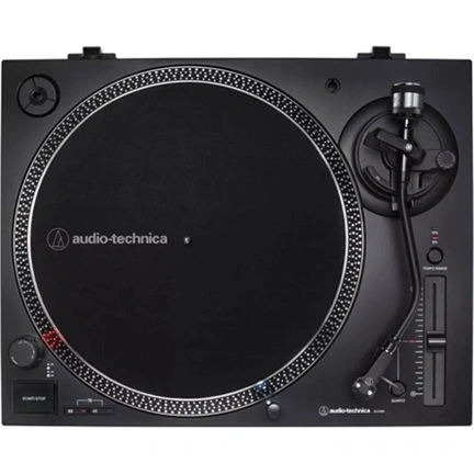 AUDIO TECHNIKA AT-LP120XBTUSBBK (USB, BT, Analog) direkt hajtású lemezjátszó