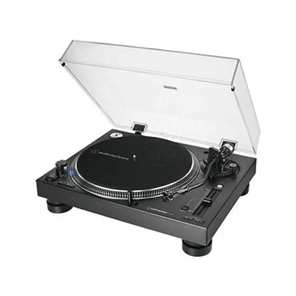AUDIO TECHNIKA AT-LP140XPBKEUK direkt hajtású professzionális lemezjátszó fekete