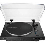 AUDIO TECHNIKA AT-LP3XBTBK szíjhajtású lemezjátszó, teljesen automatikus működtetésű, fekete