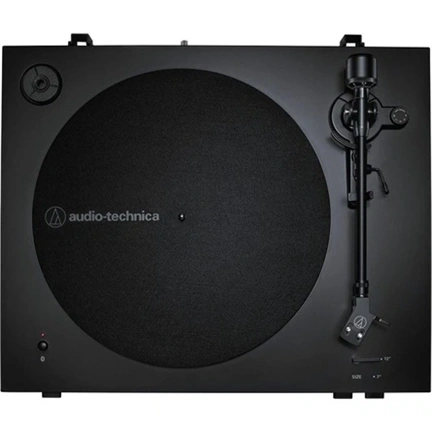 AUDIO TECHNIKA AT-LP3XBTBK szíjhajtású lemezjátszó, teljesen automatikus működtetésű, fekete