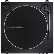 AUDIO TECHNIKA AT-LP60XBTBK szíjhajtású lemezjátszó, BT, teljesen automatikus működtetésű, fekete