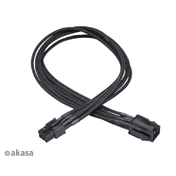 Akasa Flexa V6 - 6 tűs VGA tápkábel hossz. 40cm