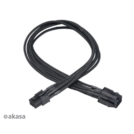 Akasa Flexa V6 - 6 tűs VGA tápkábel hossz. 40cm
