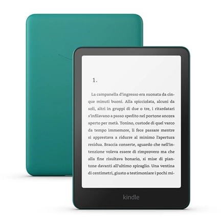 Amazon Kindle Paperwhite 6 (12. generáció, 2024) ebook-olvasó special offers 16GB zöld