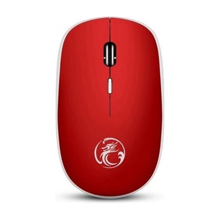 Apedra G-1600 2.4g rádiós egér csendes kattintás 1600dpi Red