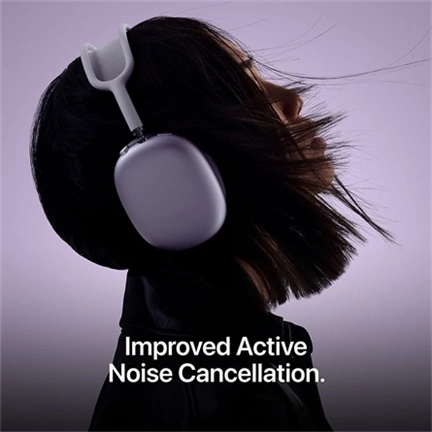 Apple AirPods Max 2 fejhallgató - Bluetooth 5.3 + USB-C, Hi-Fi hangzás, aktív zajkioltás, lila