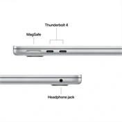 Apple MacBook Air notebook 13,6" M5 (10 magos CPU, 10 magos GPU), 16GB, 1TB SSD – ezüst