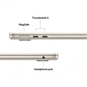 Apple MacBook Air notebook 13,6" M5 (10 magos CPU, 10 magos GPU), 24GB, 1TB SSD – ezüst