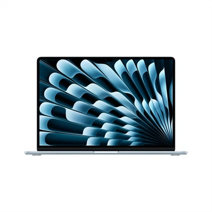 Apple MacBook Air notebook 15,3" M5 (10 magos CPU, 10 magos GPU), 16GB, 512GB SSD – égkék