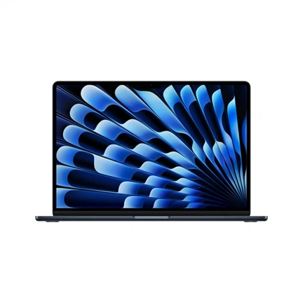 Apple MacBook Air notebook 15,3" M5 (10 magos CPU, 10 magos GPU), 16GB, 512GB SSD – éjfekete