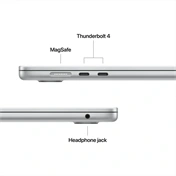 Apple MacBook Air notebook 15,3" M5 (10 magos CPU, 10 magos GPU), 24GB, 1TB SSD – ezüst