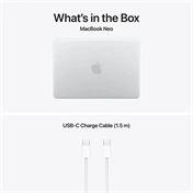 Apple MacBook Neo notebook 13" A18 Pro (6 magos CPU, 5 magos GPU), 8GB, 256GB SSD – ezüst