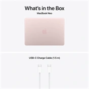 Apple MacBook Neo notebook 13" A18 Pro (6 magos CPU, 5 magos GPU), 8GB, 256GB SSD – hajnalpír