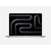 Apple MacBook Pro notebook 14" M5 (10 magos CPU, 10 magos GPU), 16GB, 1TB SSD – ezüst
