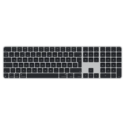 Apple Magic Keyboard Touch ID-val és számbillentyűzettel Apple chipes Machez – magyar – fekete billentyűk