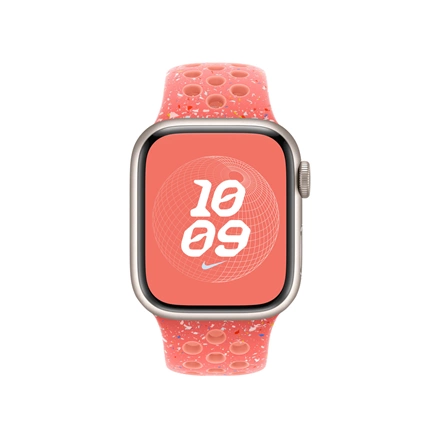 Apple Watch 41mm Nike Szíj: Magic Ember Nike Sport Szíj - M/L
