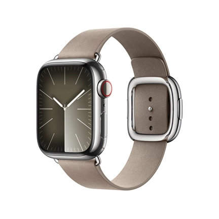 Apple Watch 41mm Szíj: Tan Modern Buckle - Large