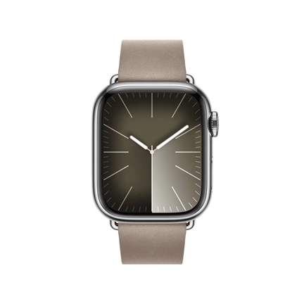 Apple Watch 41mm Szíj: Tan Modern Buckle - Large