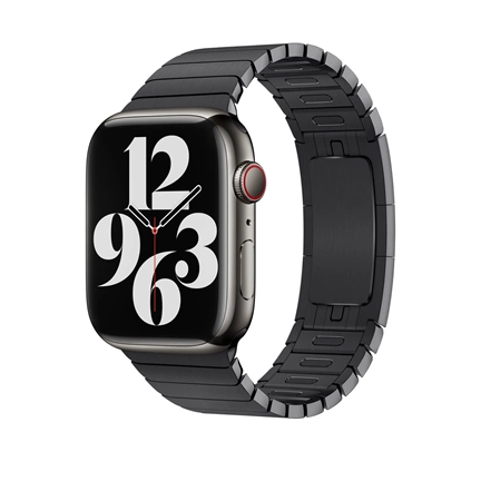 Apple Watch 42mm Szíj: Asztrofekete Link Bracelet