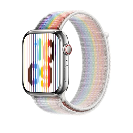 Apple Watch 45mm Szíj: Pride Edition Sport Loop